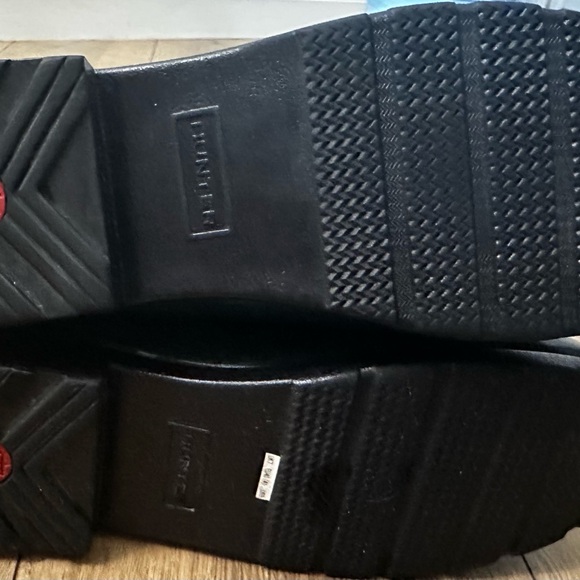 Hunter Refined Gloss quilt Tall Boots -Green - Picture 7 of 8